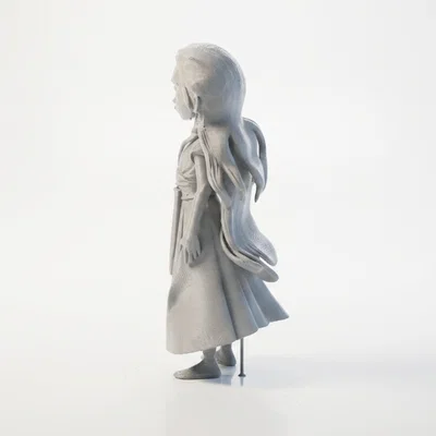 Mô hình 3D Daenerys Targaryen - Game of Thrones (STL)