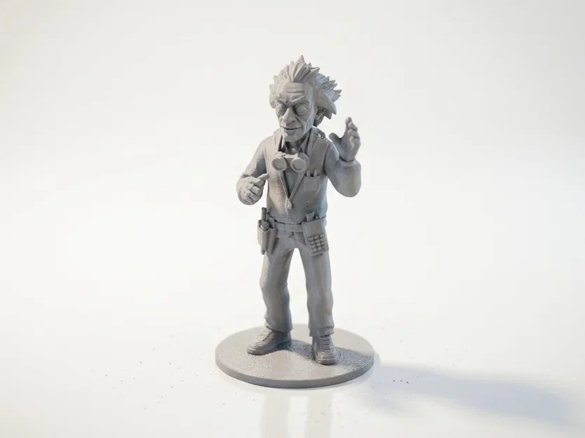 Mô hình 3D Christopher Lloyd - Nhân vật Phim & Truyền hình có thể in 3D - Image 1