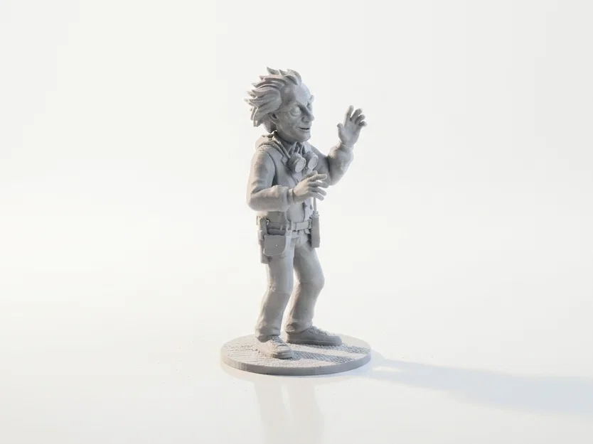 Mô hình 3D Christopher Lloyd - Nhân vật Phim & Truyền hình có thể in 3D - Image 2