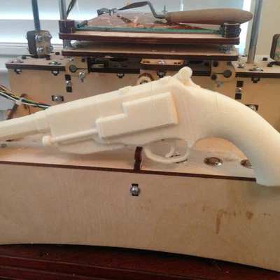 Mô hình súng Revolver in 3D làm đạo cụ cosplay cực chất