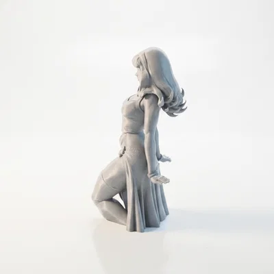 Tượng Bán Thân Daphne - Mô Hình In 3D Sưu Tầm Phim & Truyền Hình