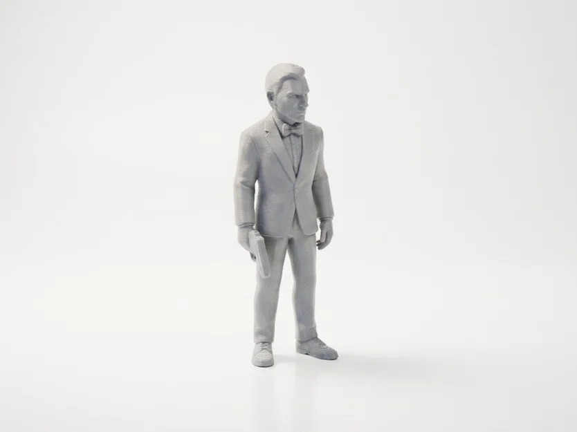 Mô hình 3D Daniel Craig James Bond - Tượng điệp viên 007 in 3D - Image 2