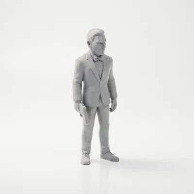 Mô hình 3D Daniel Craig James Bond - Tượng điệp viên 007 in 3D