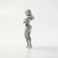 Mô hình tượng Daphne - Đồ sưu tầm Movies & TV in 3D - Thumbnail 4
