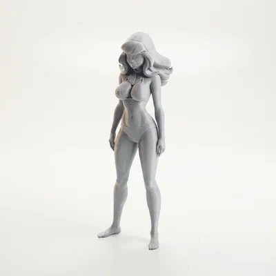 Mô hình Daphne Figurine - Đồ sưu tầm hoạt hình in 3D