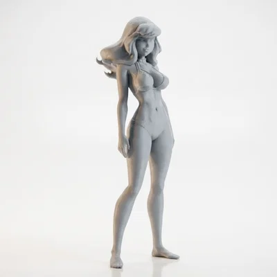 Mô hình Daphne Figurine - Đồ sưu tầm hoạt hình in 3D