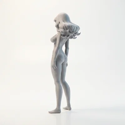 Mô hình Daphne Figurine - Đồ sưu tầm hoạt hình in 3D