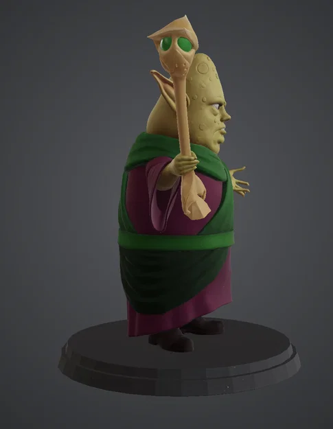 Mô hình 3D nhân vật phản diện Kotep từ Spiderman 1967 - Image 4