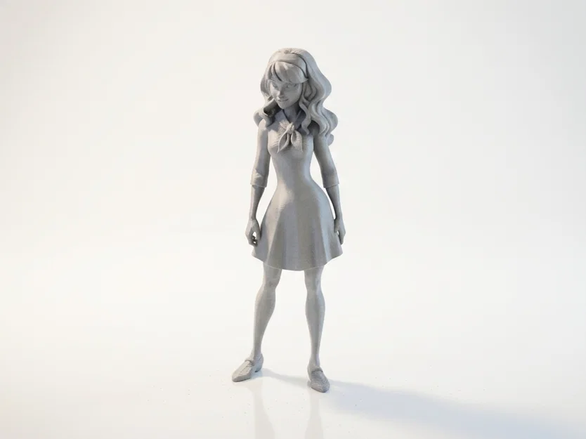 Mô hình 3D nhân vật Daphne trong phim hoạt hình - Image 1