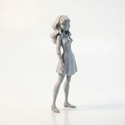 Mô hình 3D nhân vật Daphne trong phim hoạt hình