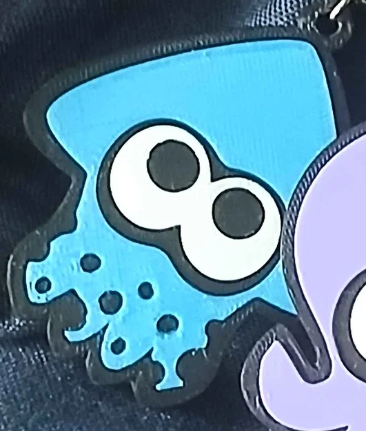 Móc khóa Inkling từ game Splatoon - Tự in 3D đơn giản tại nhà - Image 1