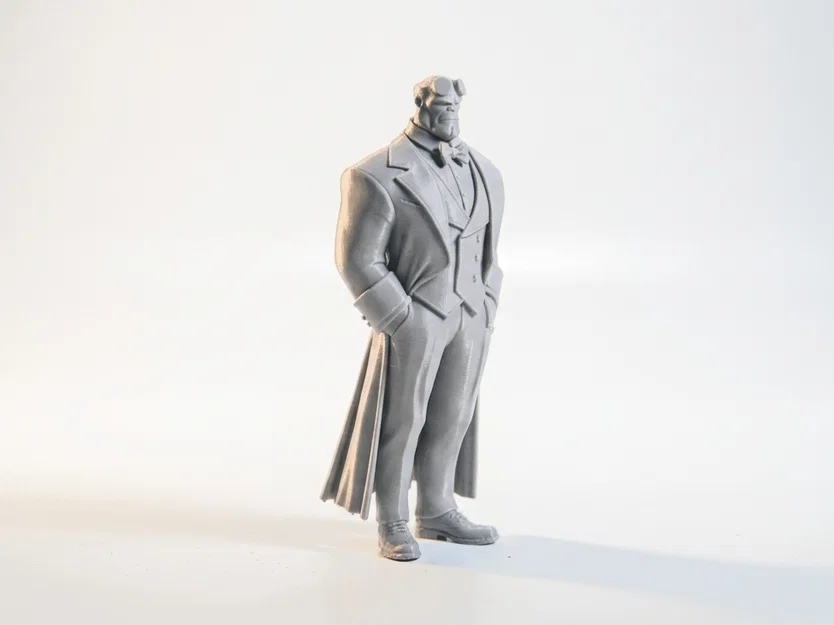 Mô hình Dapper Hellboy in 3D phong cách lịch lãm - Image 2