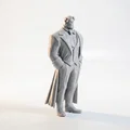 Mô hình Dapper Hellboy in 3D phong cách lịch lãm - Thumbnail 2