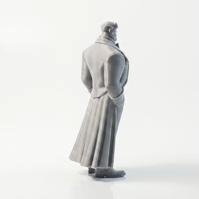 Mô hình Dapper Hellboy in 3D phong cách lịch lãm