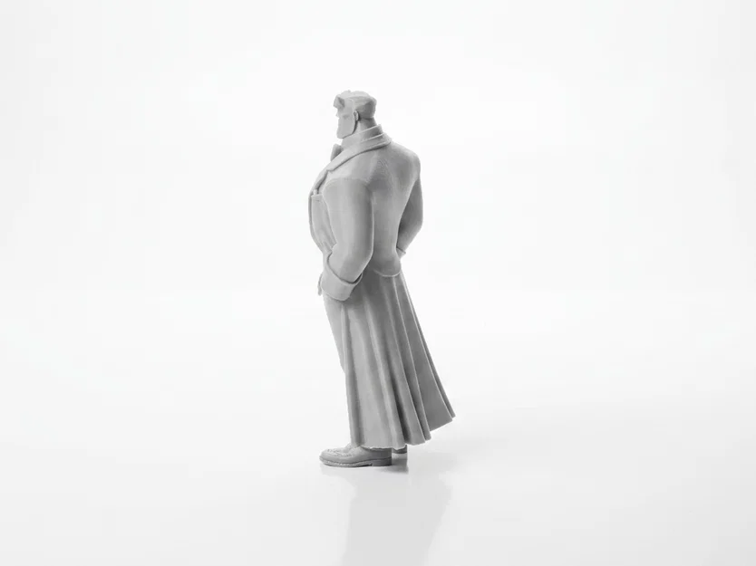 Mô hình Dapper Hellboy in 3D phong cách lịch lãm - Image 4