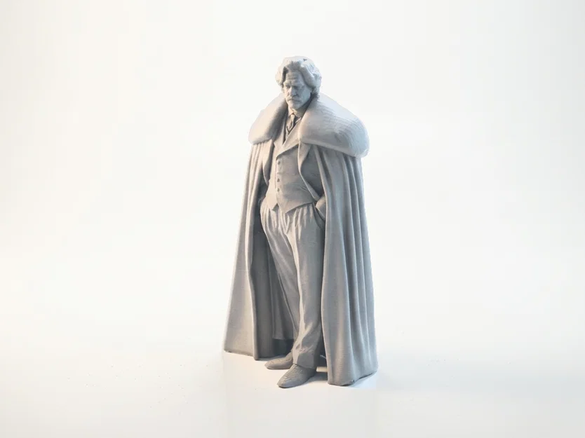Mô hình 3D Dapper Jon Snow (Game of Thrones) cực chi tiết - Image 1