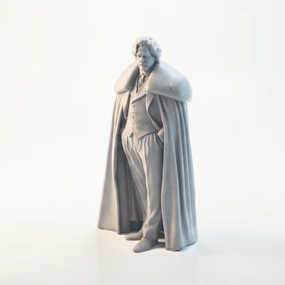 Mô hình 3D Dapper Jon Snow (Game of Thrones) cực chi tiết