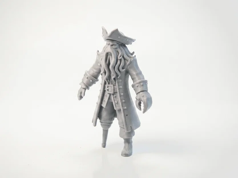 Mô hình Davy Jones - Nhân vật phim Cướp biển vùng Caribbean (STL 3D) - Image 1