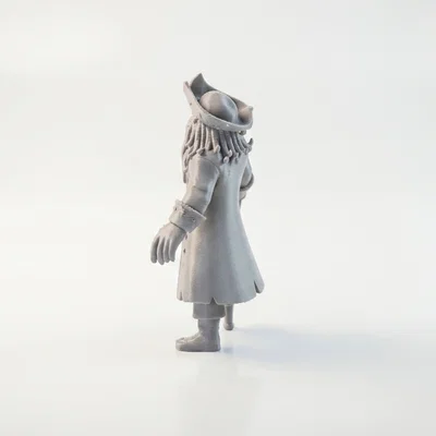 Mô hình Davy Jones - Nhân vật phim Cướp biển vùng Caribbean (STL 3D)