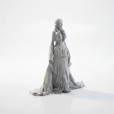 Mô hình tượng Daenerys Targaryen - Game of Thrones in 3D