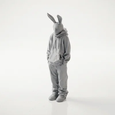 Mô hình 3D in nhân vật Donnie Darko Rabbit Mask
