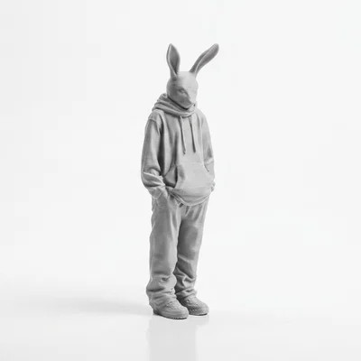 Mô hình 3D in nhân vật Donnie Darko Rabbit Mask
