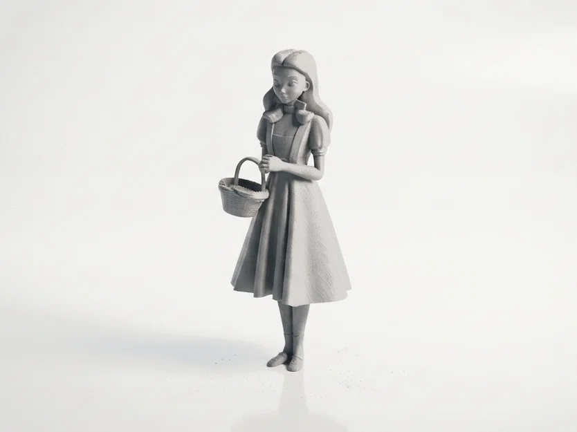 Mô hình 3D Dorothy trong Phù Thủy Xứ Oz - Image 1