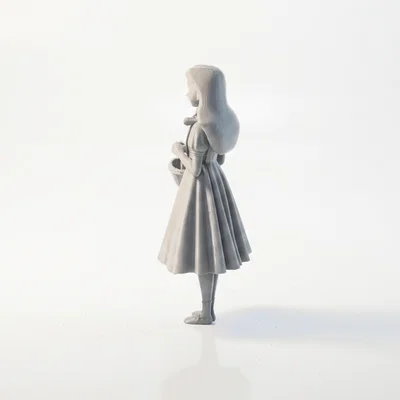 Mô hình 3D Dorothy trong Phù Thủy Xứ Oz