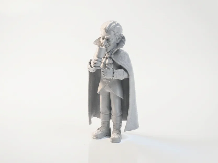 Mô hình 3D Dracula - Tượng trang trí phim ảnh kinh dị in 3D - Image 1