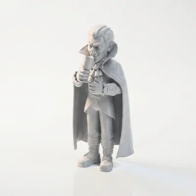 Mô hình 3D Dracula - Tượng trang trí phim ảnh kinh dị in 3D