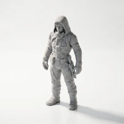 Mô hình nhân vật Dune Stillsuit 3D Printable (Phim & Truyền hình)