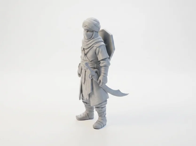 Mô hình Chiến binh sa mạc Dune in 3D - File STL - Image 1
