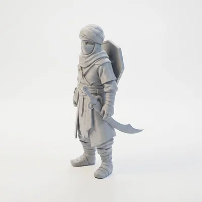 Mô hình Chiến binh sa mạc Dune in 3D - File STL
