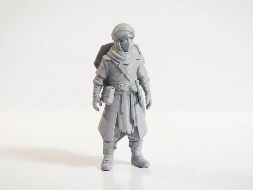 Mô hình Chiến binh sa mạc Dune in 3D - File STL - Image 2