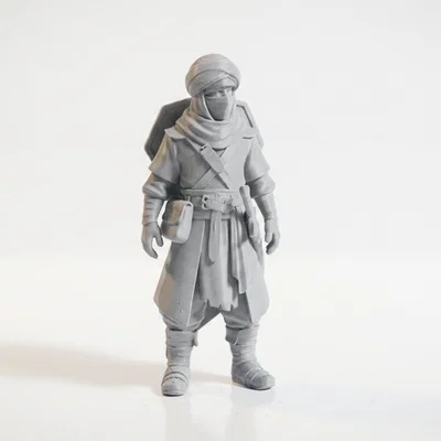 Mô hình Chiến binh sa mạc Dune in 3D - File STL