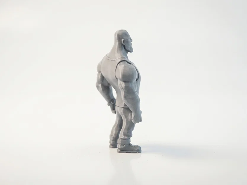 Mô hình in 3D Dwayne Johnson (The Rock) - Phim & Truyền hình - Image 3