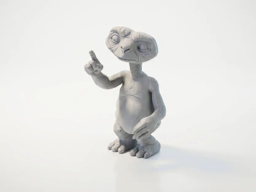 Mô hình E.T. Siêu đáng yêu dành cho fan sưu tầm - File in 3D - Image 1