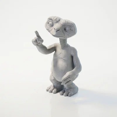 Mô hình E.T. Siêu đáng yêu dành cho fan sưu tầm - File in 3D