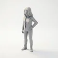 Mô hình 3D nhân vật Elena Gilbert (The Vampire Diaries) có thể in ấn - Thumbnail 1