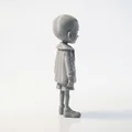 Mô hình 3D in ấn Eleven - Stranger Things Collectible - Thumbnail 3