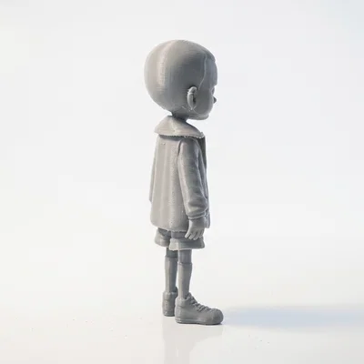 Mô hình 3D in ấn Eleven - Stranger Things Collectible