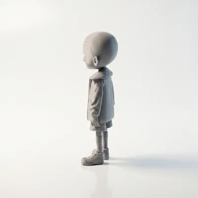 Mô hình 3D in ấn Eleven - Stranger Things Collectible
