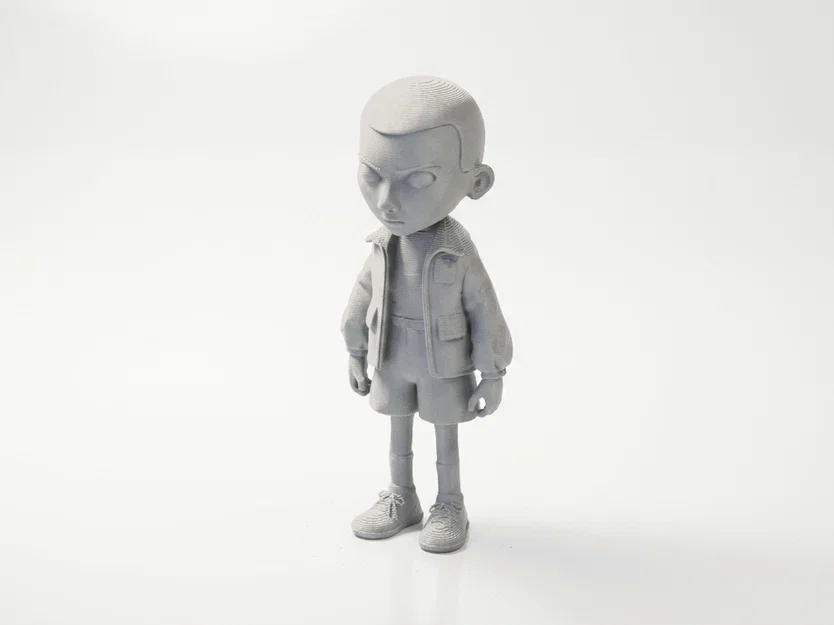 Mô Hình Eleven Nhân Vật Stranger Things In 3D - Image 1
