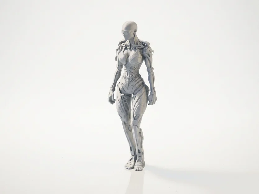 Mô hình Nữ Terminator (Kẻ Hủy Diệt) in 3D dành cho fan hâm mộ - Image 1