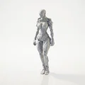 Mô hình Nữ Terminator (Kẻ Hủy Diệt) in 3D dành cho fan hâm mộ - Thumbnail 1
