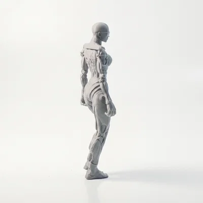 Mô hình Nữ Terminator (Kẻ Hủy Diệt) in 3D dành cho fan hâm mộ