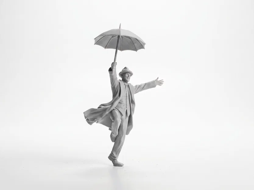 Mô hình 3D Gene Kelly nhảy múa kinh điển - Phim & Truyền hình - Image 2