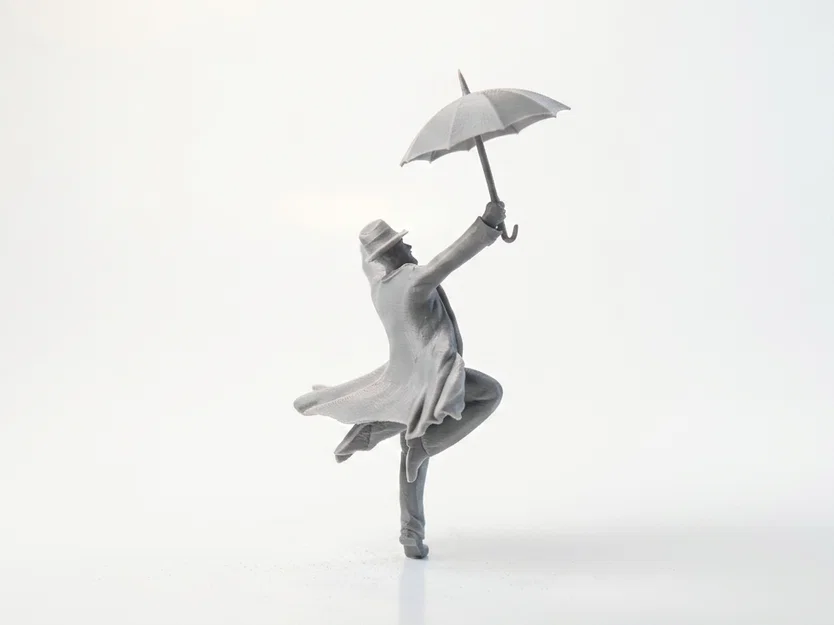 Mô hình 3D Gene Kelly nhảy múa kinh điển - Phim & Truyền hình - Image 3