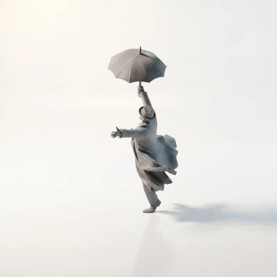 Mô hình 3D Gene Kelly nhảy múa kinh điển - Phim & Truyền hình