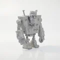 Mô hình Robot Cổ điển Retro Robot Figurine - File in 3D Sci-Fi - Thumbnail 2